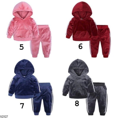 S2527 BỘ NỈ NHUNG CHO BÉ