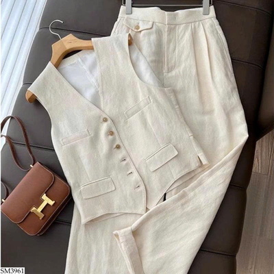 SM3961 SET VEST KÈM QUẦN