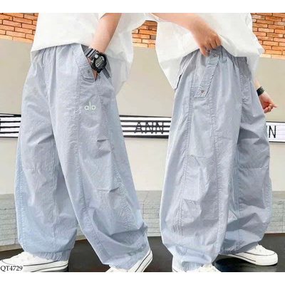 QT4729 QUẦN GIÓ ALO LƯNG CHUN CHO BÉ