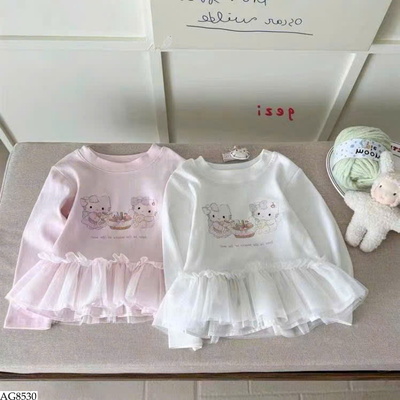 AG8530 ÁO THU ĐÔNG MÈO KITTY BG 