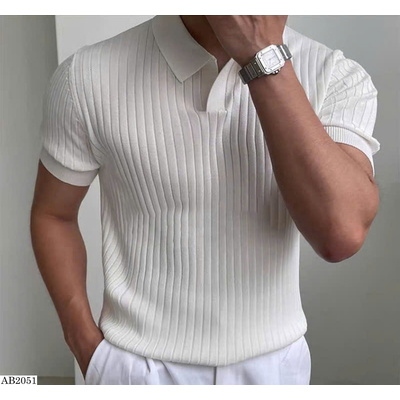 AB2051 ÁO POLO DỆT KIM NAM BASIC