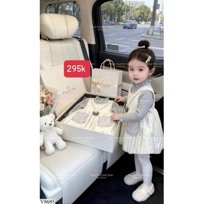V8685 SET VÁY NINGLI BG