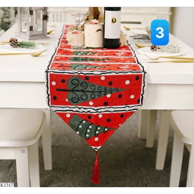 K1317 KHĂN TRẢI BÀN DECOR GIÁNG SINH