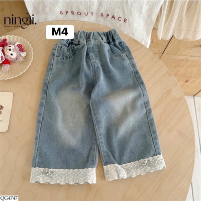 QG4747 QUẦN JEAN BÉ GÁI NHÀ NINGLI