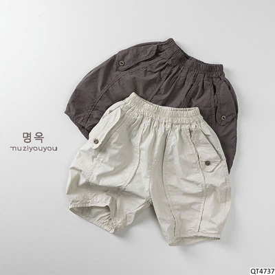 QT4737 QUẦN SHORT THÔ MỀM MUZIYOUYOU
