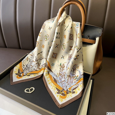 K1316 SET 4 KHĂN LỤA SANG CHẢNH
