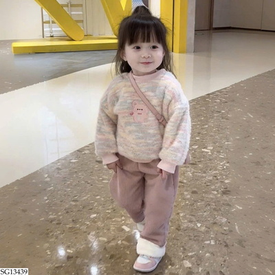 SG13439 BỘ NỈ GẤU LÓT LÔNG BG