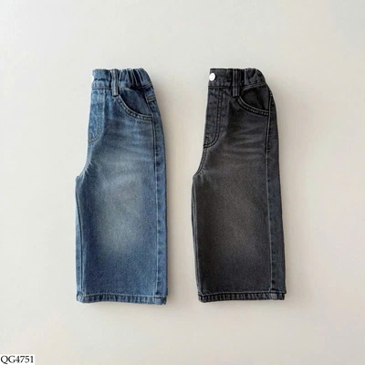 QG4751 QUẦN JEAN SUÔNG CHO BÉ