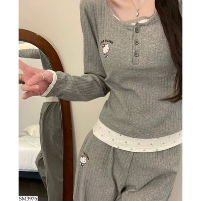 SM3976 BỘ NGỦ MÈO KITTY NỮ