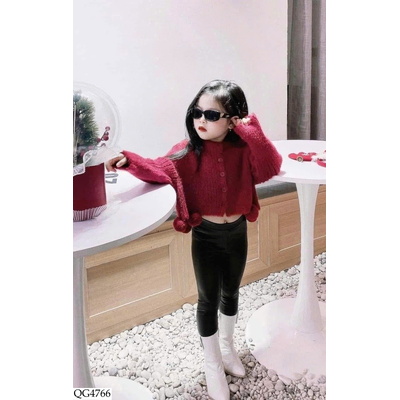 QG4766 QUẦN LEGGING DA CHO BÉ