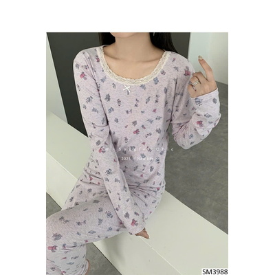 SM3988 BỘ THU ĐÔNG HOA NHÍ PHỐI REN