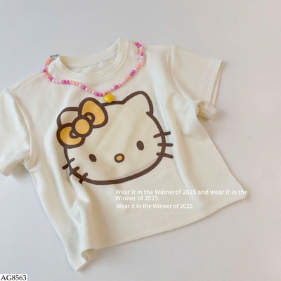 AG8563 ÁO PHÔNG MÈO KITTY BG