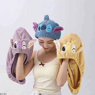 K1321 KHĂN QUẤN KHÔ TÓC CUTE
