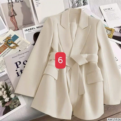 AM15926 ÁO BLAZER DÂY BUỘC
