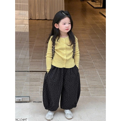 SG13497 ÁO CARDIGAN PHỐI QUẦN CHO BG