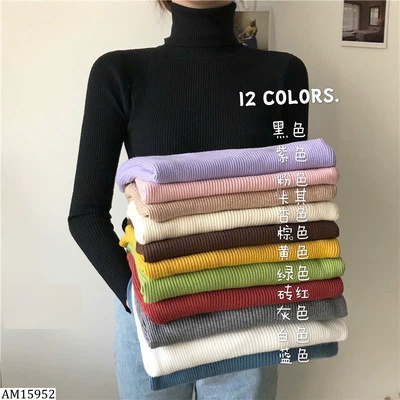 AM15952 ÁO LEN GIỮ NHIỆT CỔ CAO