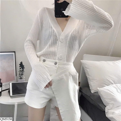 QM5158 QUẦN GIẢ VÁY PHỐI CÚC