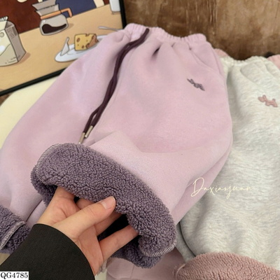 QG4785 QUẦN NỈ DÂY RÚT CHO BÉ