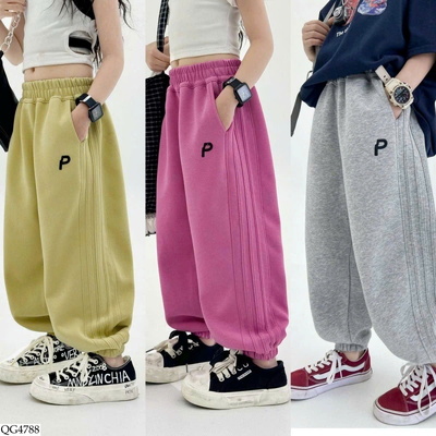 QG4788 QUẦN BO ỐNG CHỮ P CHO BÉ