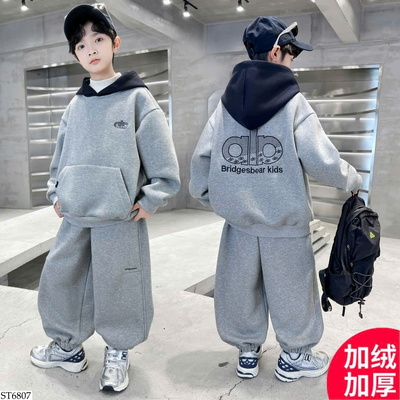 ST6807 BỘ NỈ HỂ THAO CHO BÉ TRAI