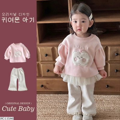 SG13586 SET NỈ PHÔI VÁY VOAN BG
