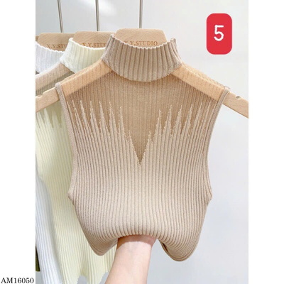 AM16050 ÁO LEN GÂN SÁT NÁCH CỔ 3P