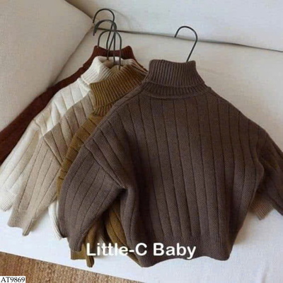 AT9869 ÁO LEN CỔ LỌ CHO BÉ