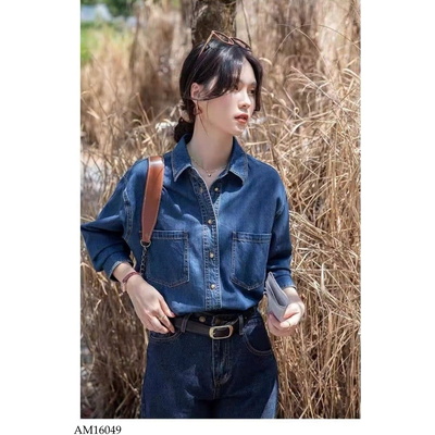 AM16049 ÁO SƠ MI JEAN NỮ