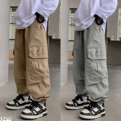 QT4775 QUẦN KAKI TÚI HỘP BÉ TRAI