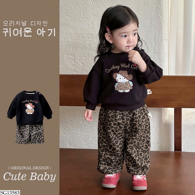 SG13583 BỘ NỈ KITTY DA BEO BG