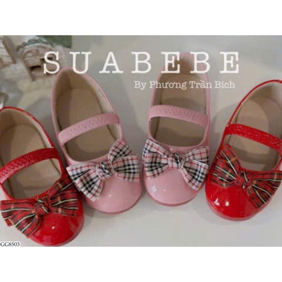 GG8503 GIÀY BÚP BÊ NƠ BG