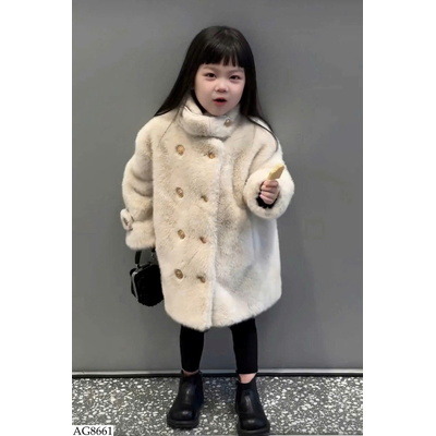 AG8661 ÁO KHOÁC LÔNG DÁNG DÀI BG