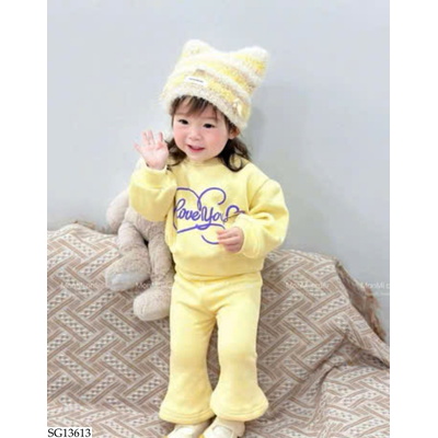 SG13613 BỘ NỈ THÊU CHỮ BG