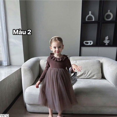 V8712 VÁY CÔNG CHÚA CHO BÉ