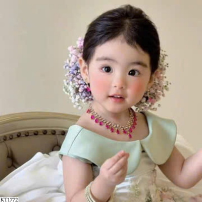 KT1772 KẸP TÓC HOA