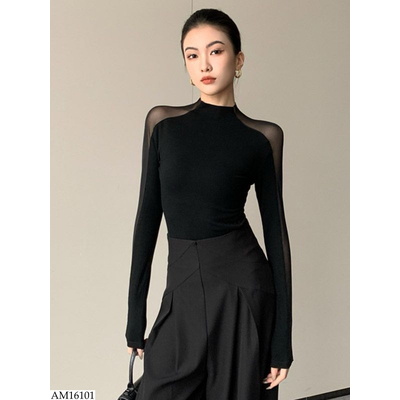 AM16101 ÁO THUN LƯỚI MỎNG CHO NỮ
