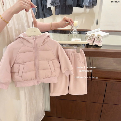 SG13626 Set áo khoác+ quần cho bé TBaby