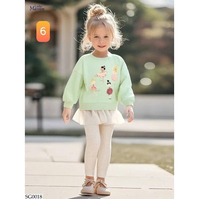 SG0018 BỘ BÉ GÁI HÃNG Little Maven
