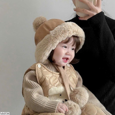 M4538 MŨ LÔNG CHO BÉ