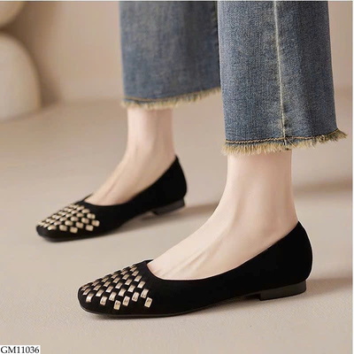 GM11036 GIÀY BỆT MŨI VUÔNG NỮ