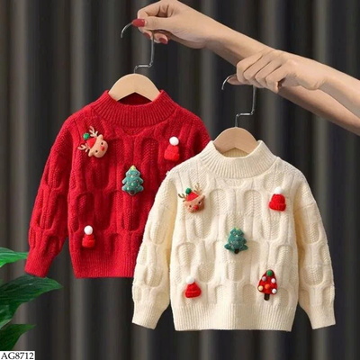 AG8712 ÁO LEN NOEL CHO BÉ