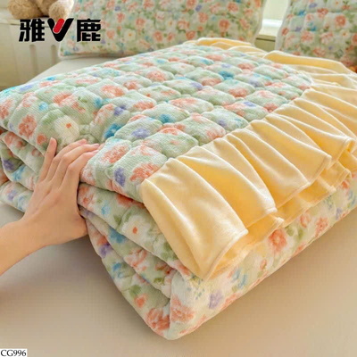 CG996 GA TRẢI GIƯỜNG KÈM 2 VỎ GỐI