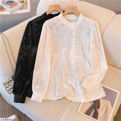 AM0026 ÁO SƠ MI NỮ PHONG CÁCH TRUNG HOA