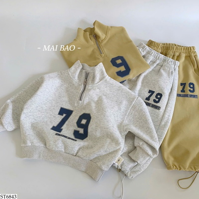 ST6843 BỘ NỈ THỂ THAO SỐ 79 MAIBAO