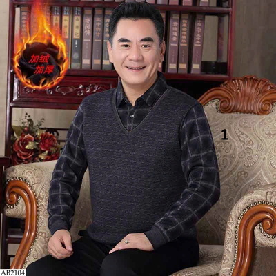 AB2104 ÁO POLO LEN NAM TRUNG NIÊN