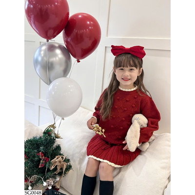 SG0048 SET VÁY LEN CHO BÉ AMBB