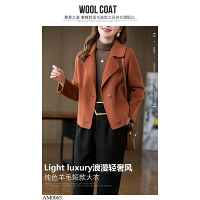 AM0063 ÁO KHOÁC VEST DÁNG NGẮN NỮ 