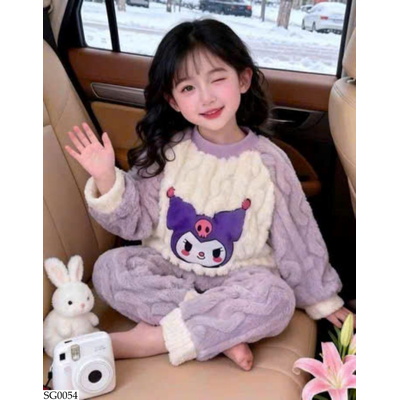 SG0054 BỘ NGỦ LÔNG HOẠT HÌNH CUTE