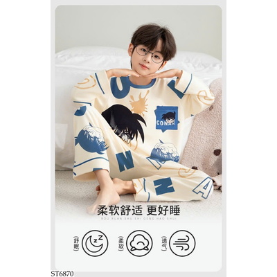 ST6870 BỘ NGỦ MẶC NHÀ CHO BÉ TRAI 