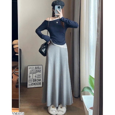 VM3372 VÁY THUN DÀI CHO NỮ